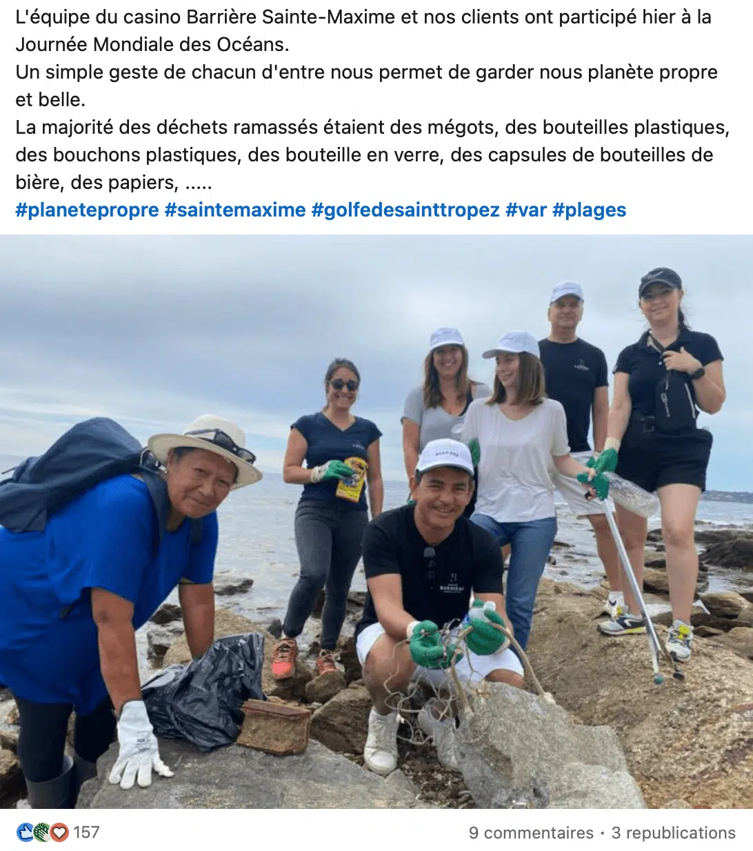 publication type pour la journée mondiale de l'océan